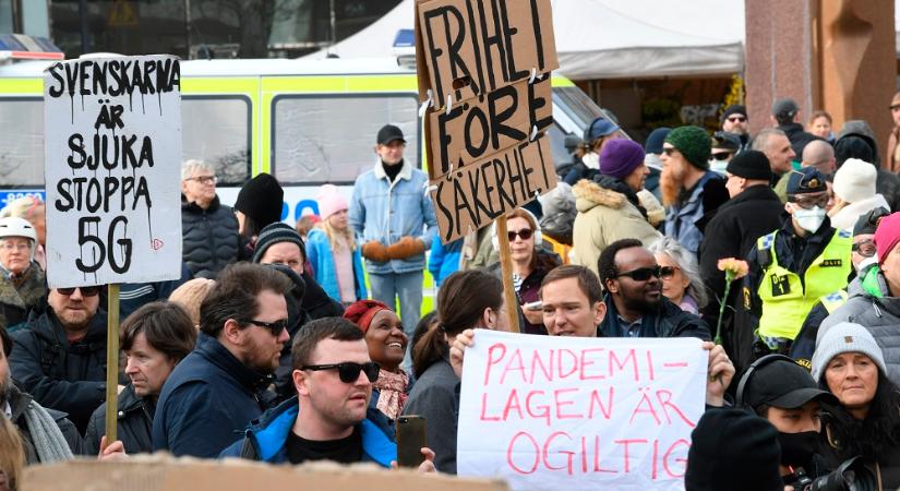 Több nyugat-európai országban tüntettek a korlátozások ellen