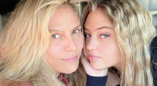 Heidi Klum lánya tiszta anyja, és nagyon dögös