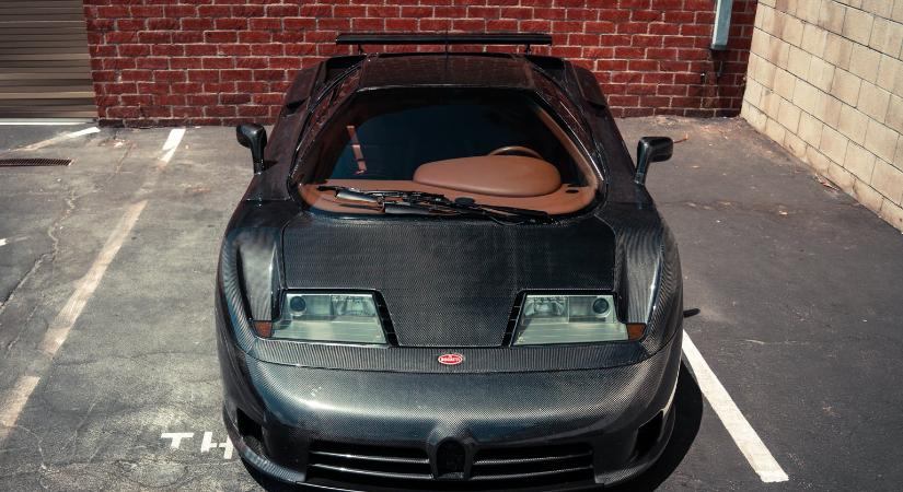 Meztelen Bugattit ritkán látni, ez az egy létezik
