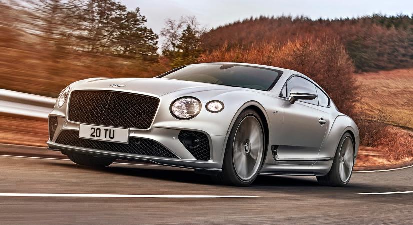 Minden idők legsportosabb Bentley-je lett a Continental GT Speed