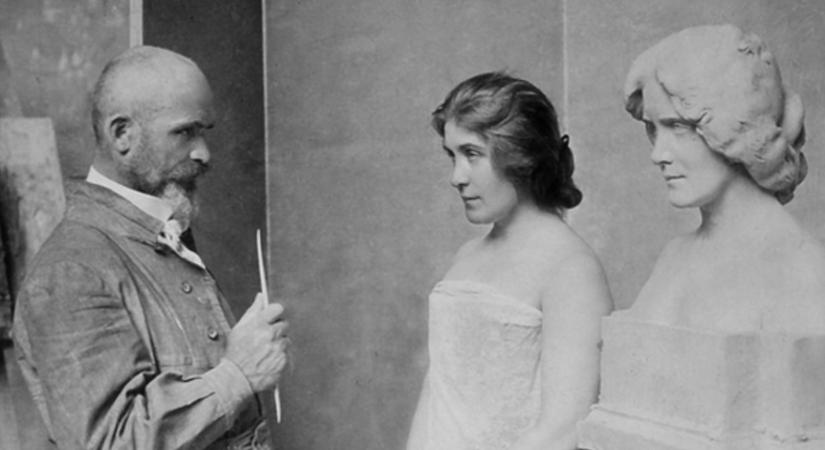 LOVAGI PÁNCÉLBAN KORCSOLYÁZOTT A BOHÉM SZOBRÁSZZSENI, STROBL ALAJOS