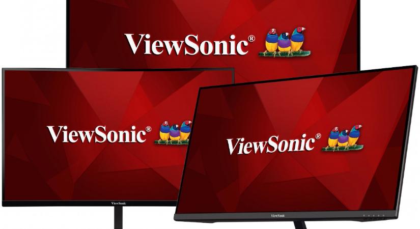 Szupergyors monitorokkal kedvezne a játékosoknak a ViewSonic