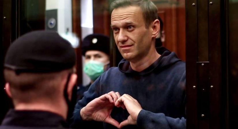 Sztrájkol a dutyiban lévő Navalnij