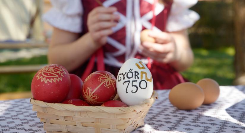 Húsvéti tojásfestés Győrben - galéria