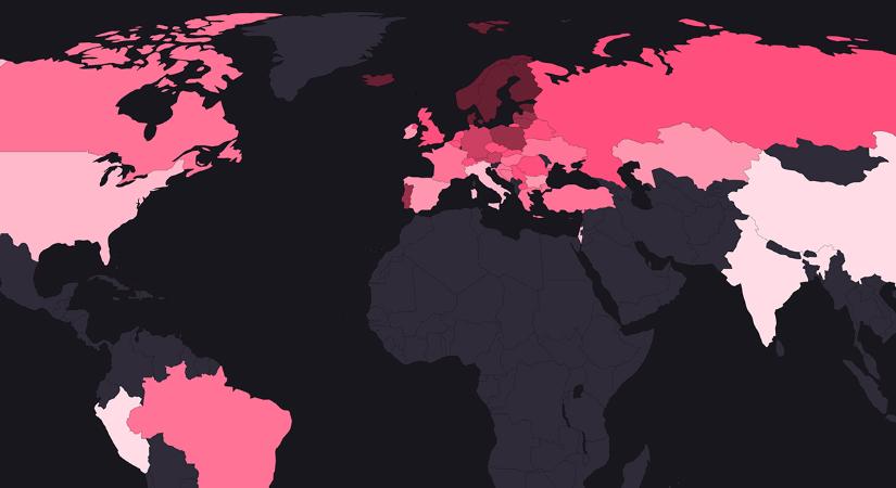 Térképen a legjobb CS:GO rang – Íme, hogy mennyi Global Elite van Magyarországon