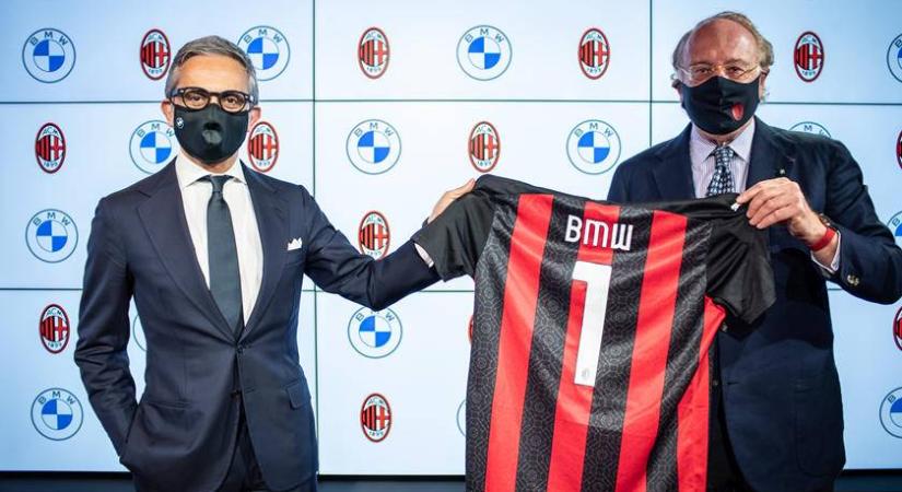 BMW-be ülhetnek az AC Milan futballistái