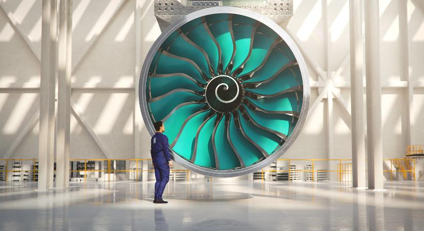 A Rolls-Royce megépíti a világ legnagyobb repülőgép-hajtóművét