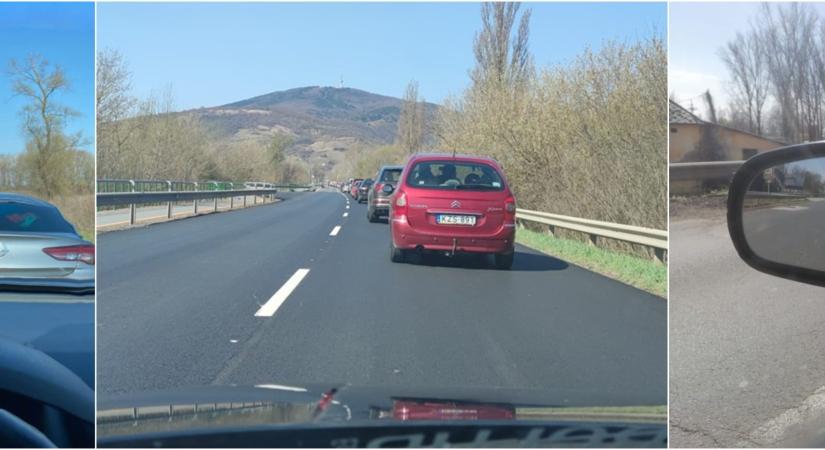 A Tokaj felé vezető út elesett – ezt tanácsolja az Útinform