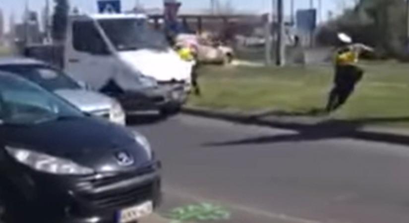A teherautós ámokfutó elől még a rendőröknek is menekülniük kellett Tapolcán