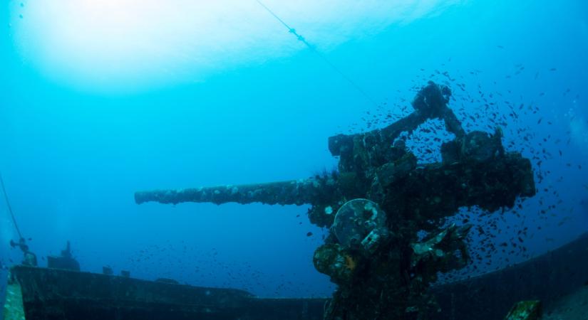 Veszélyt jelenthetnek az elsüllyedt világháborús hadihajókban megtalálható irgalmatlan mennyiségű lőszerek