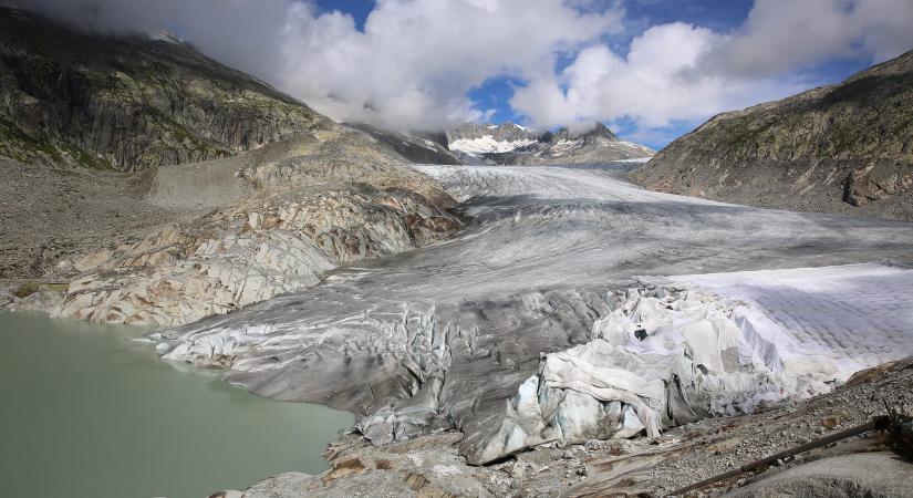 Rekordmagas volt a permafroszt hőmérséklete tavaly a svájci Alpokban