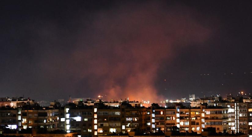 Izrael szíriai célpontokra mért légicsapást