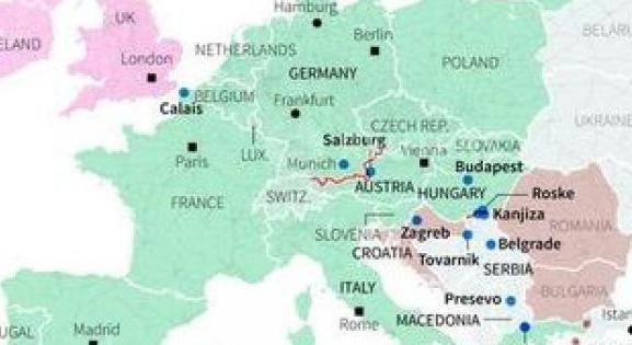 Térképen, hogyan terjed a brit mutáns Európában