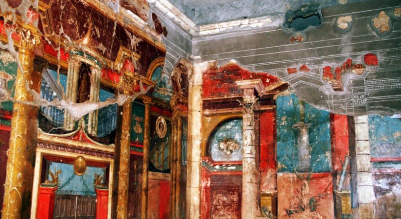 Pompeji külvárosi életéről mesél a gyönyörűen megmaradt Oplontis: luxusvillájában Nero felesége élhetett