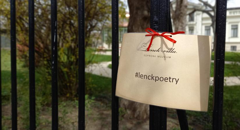 #lenckpoetry a magyar költészet napján a Soproni Múzeumban
