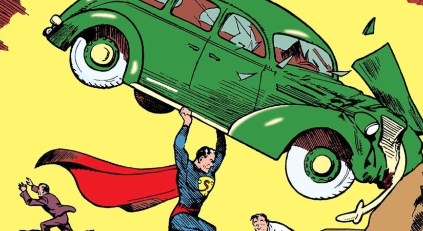 Egymilliárd forintért kelt el az első Superman képregény