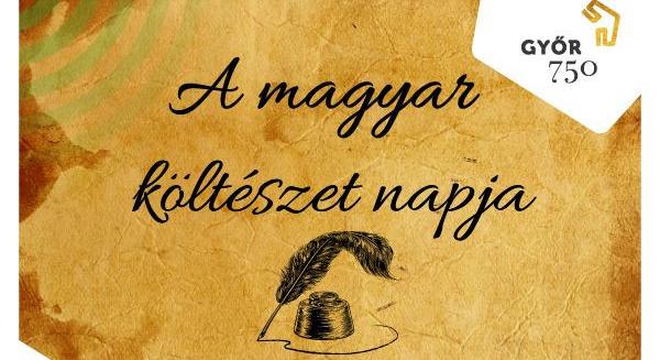 Ma van a költészet napja: online programok Győrben