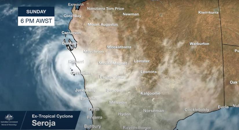 Trópusi ciklon pusztított Ausztrália nyugati partján
