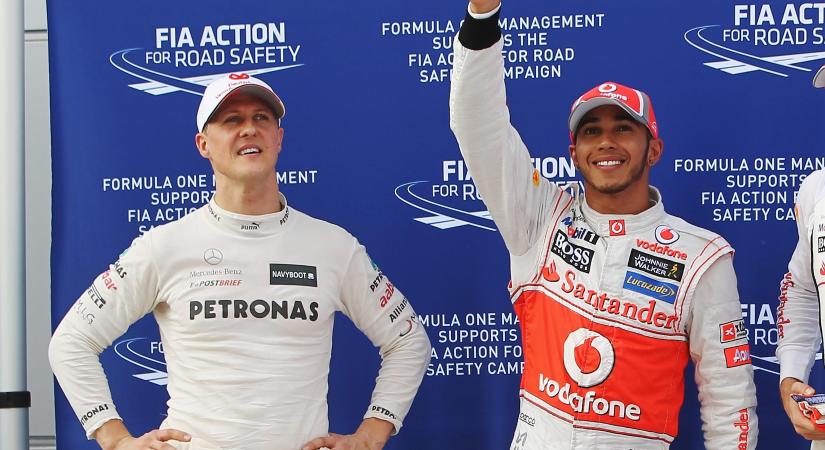 A csapatjátékos Schumacher után Hamilton zsoldosként érkezett a Mercedeshez