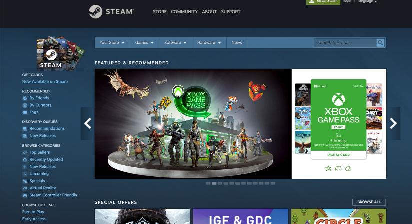 A Valve nagyon szeretné, hogy Steamre költözzön a Game Pass – Jöhet a Steam Pass?