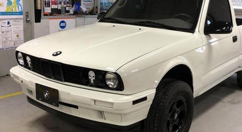 A platós BMW E30 az egyik legüdítőbb dolog, amiről ma olvashatsz