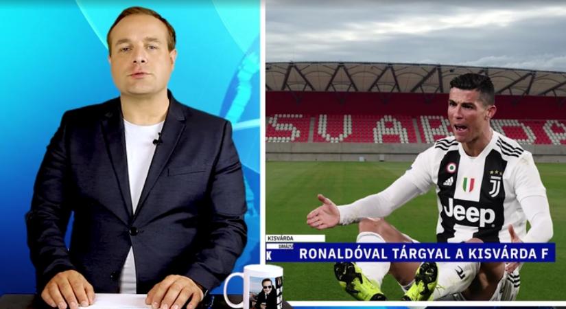 Világsztár labdarúgóval tárgyal Kisvárda focicsapata - részletek Bagi Iván műsorában