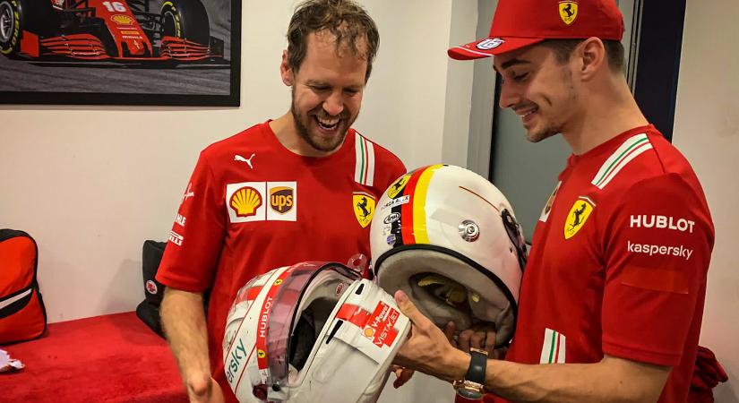 F1: Leclerc válaszolt egy bugyuta kérdésre Vettelről