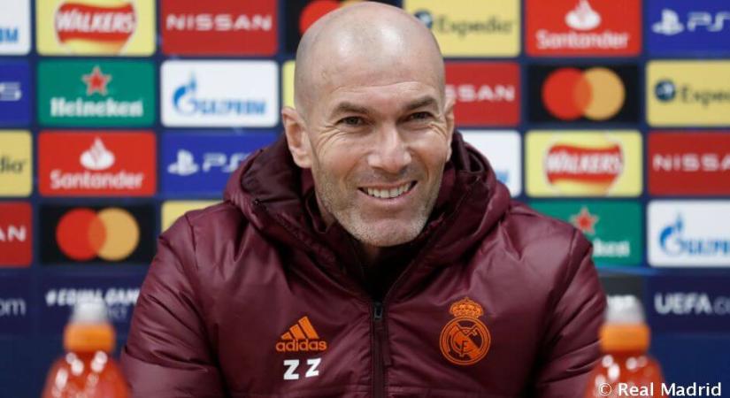 Zidane: “Készen állunk a visszavágóra”