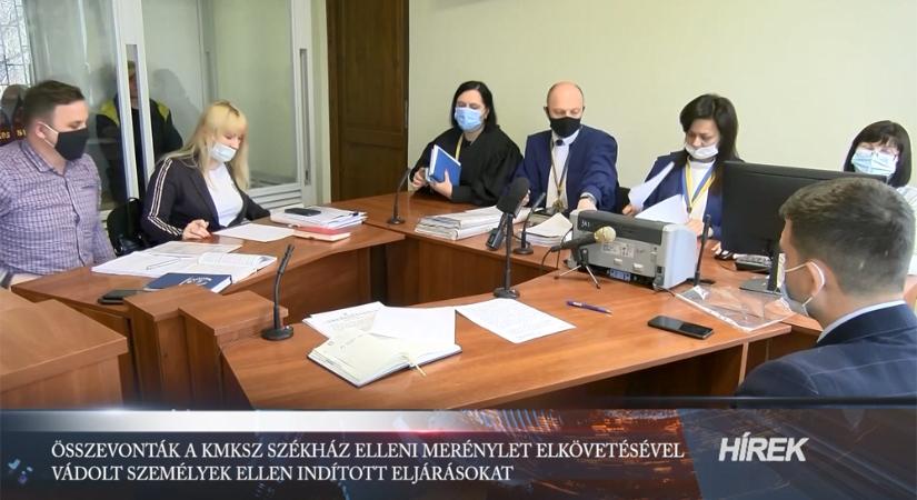 Összevonták a KMKSZ székháza elleni merénylet elkövetésével vádlott személyek ellen indított és eddig külön futó eljárásokat (videó)