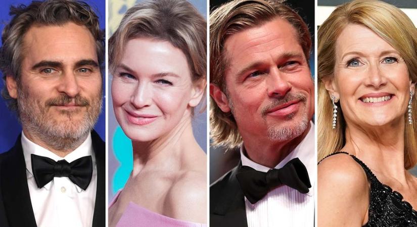 Joaquin Phoenix, Renee Zellweger, Brad Pitt és Laura Dern is Oscar-díjat fog átadni