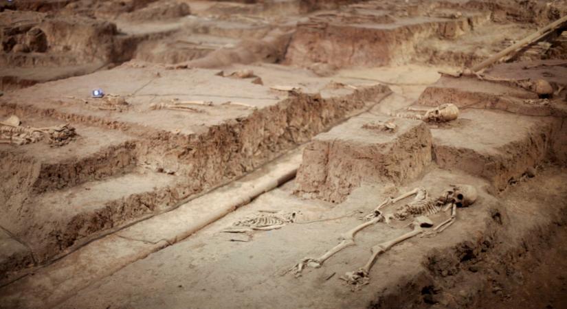 Több mint kétezer éves temetkezési helyet tártak fel kínai régészek