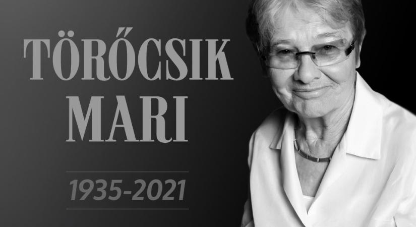 86 éves korában elhunyt Törőcsik Mari