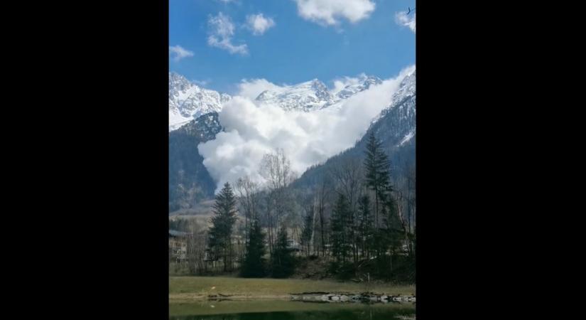 Irgalmatlan lavina zúdult le a francia Alpokban