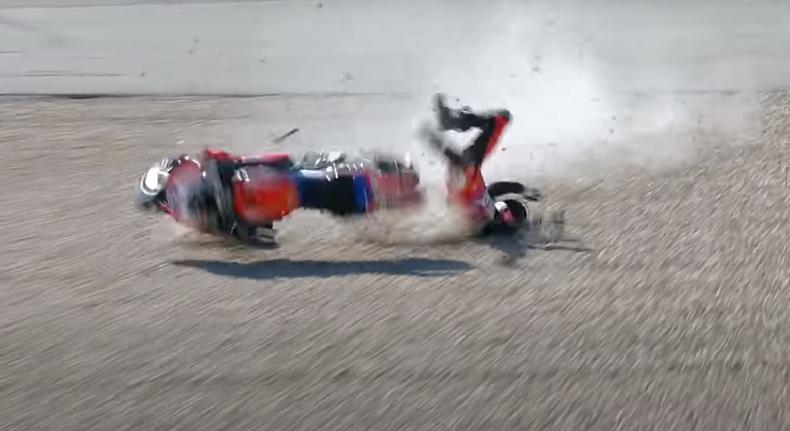MotoGP: Videón Jorge Martin óriási bukása