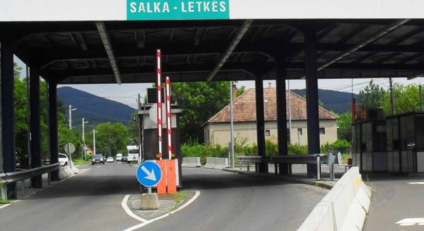 Mától újra megnyílt a Szalka – Letkés határátkelőhely