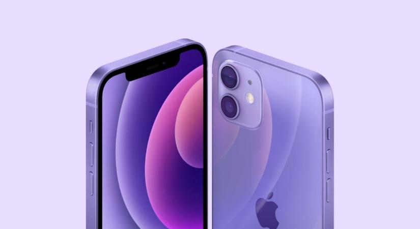 Április 30-tól lila színben is vehetsz iPhone 12-t