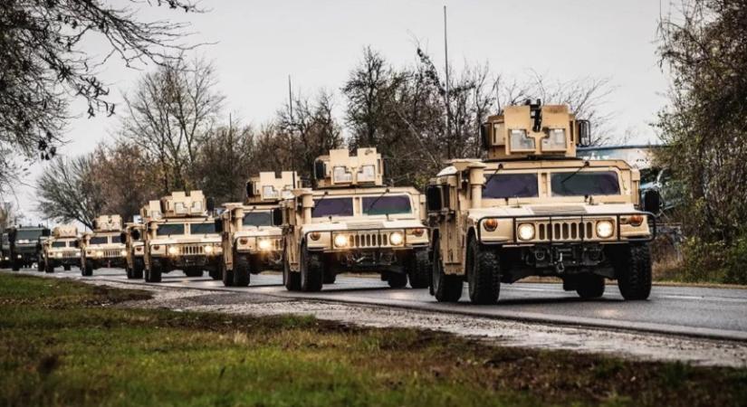 Megnövekedett katonai járműforgalomra kell számítani a magyar utakon