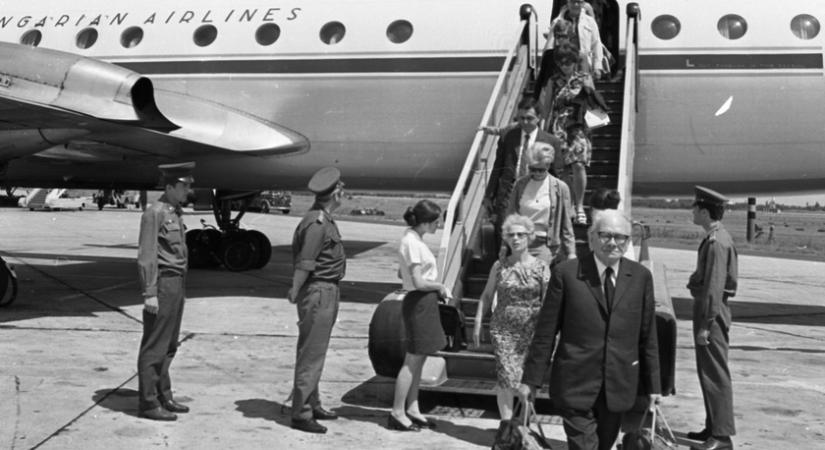 Milyen volt a 60-as, 70-es években Malév-gépeken utazni? Emlékezetes fotók a múltból