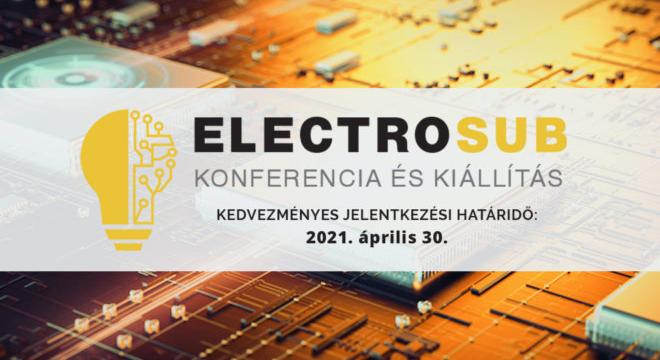 ELECTROSUB, április 30-ig kedvezményes részvételi feltételek