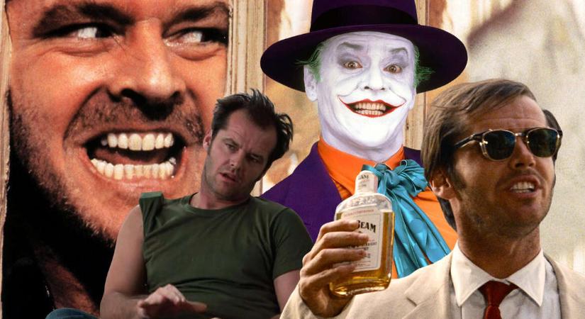 Őrült, zseni, ördögi és démoni – Jack Nicholson összetéveszthetetlen arcai