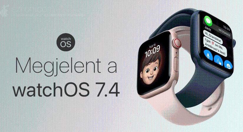 Megjelent a watchOS 7.4 – Face ID-s zárolás feloldása Apple Watch-csal, hibajavítások