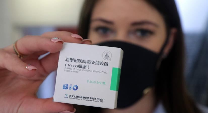 Szerdán felvehető a kínai vakcina Kulcson