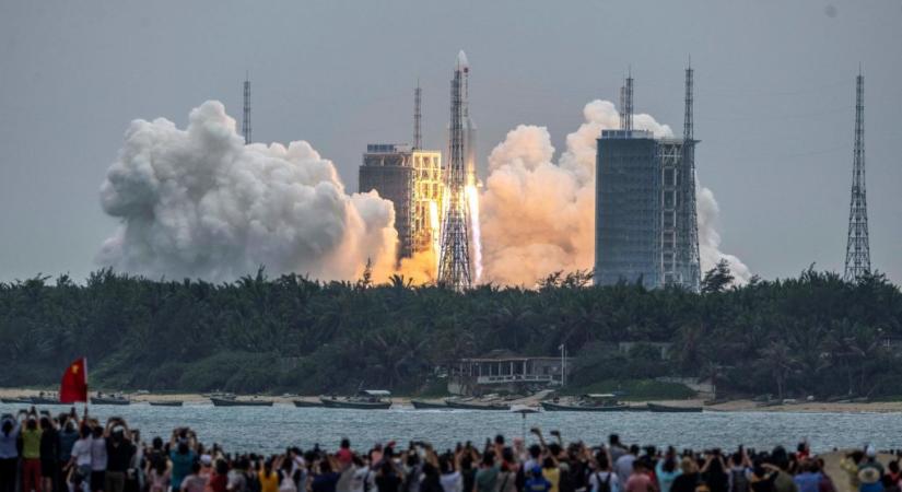 Kína elkezdte felépíteni új űrállomását