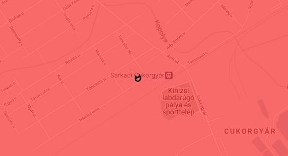 Családi ház égett Sarkadon
