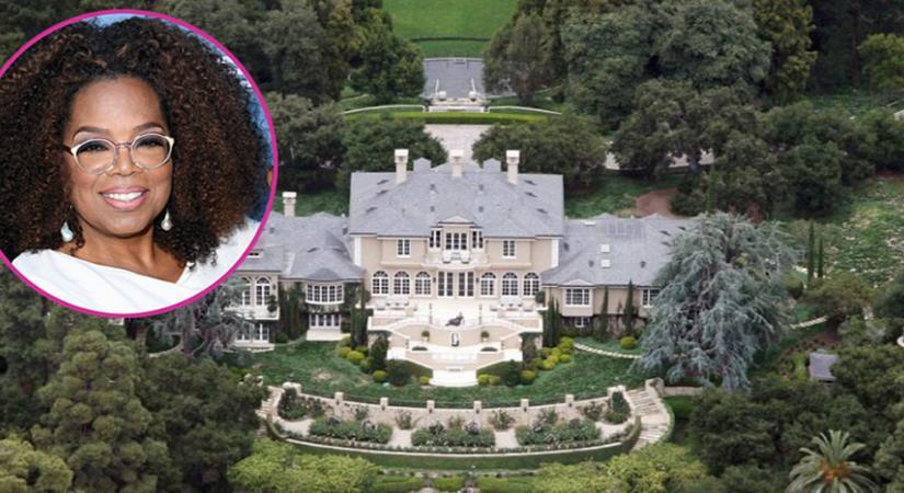 Oprah Winfrey hat otthona - Leesik az állad, ha meglátod ezeket a luxusingatlanokat!
