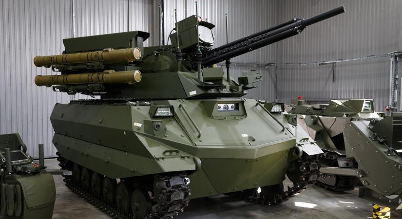 Orosz haditechnika: még a radioaktív sugárzásnak is ellenálló robot tankokat fejlesztenek