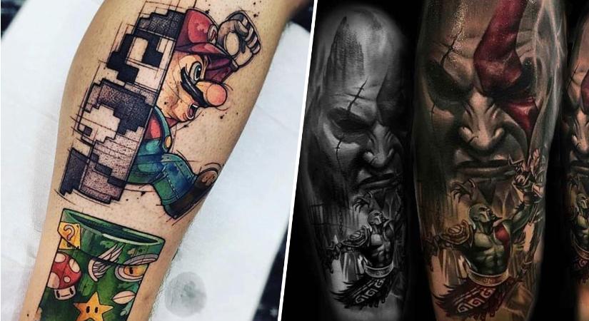 A legjobb játék inspirálta tetoválások, amikkel azonnal szaladsz is varratni