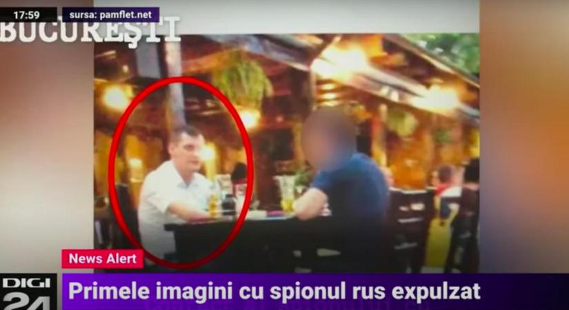 Közzéttek egy videót, amin a Romániából kiutasított orosz diplomata állítólag politikusokat próbál beszervezni