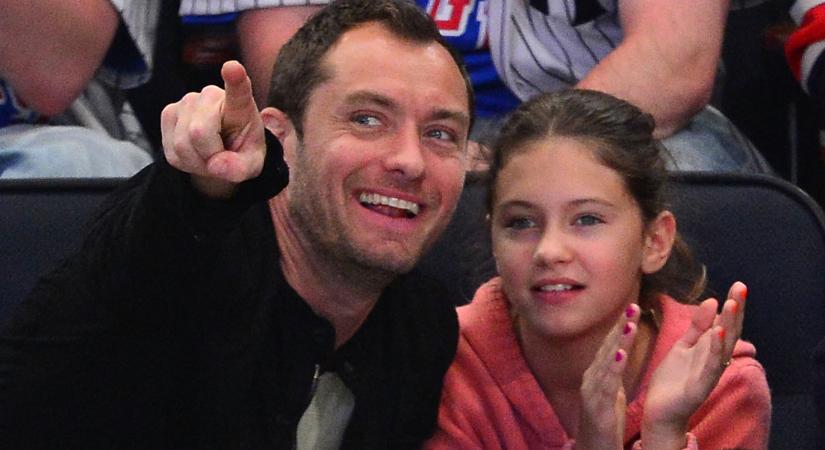 Ennyire gyönyörű Jude Law 20 éves lánya, Iris: nem az apja nyomdokaiba lép