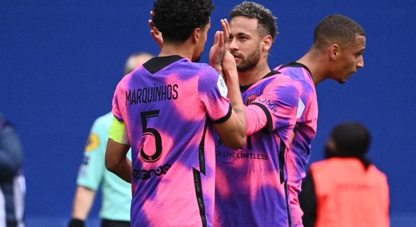 Ligue 1: Neymar vezérletével nyert a PSG, és az élre ugrott